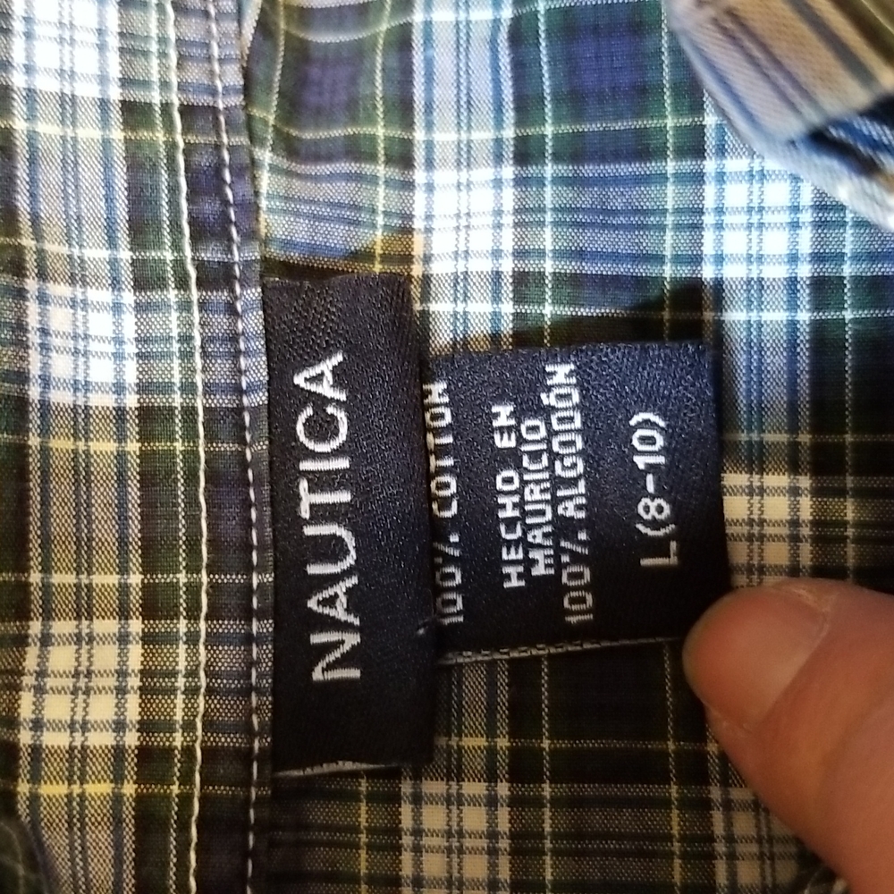 Bundle of Boy's Long Sleeve Shirts, Size Large - Picture 5 of 13